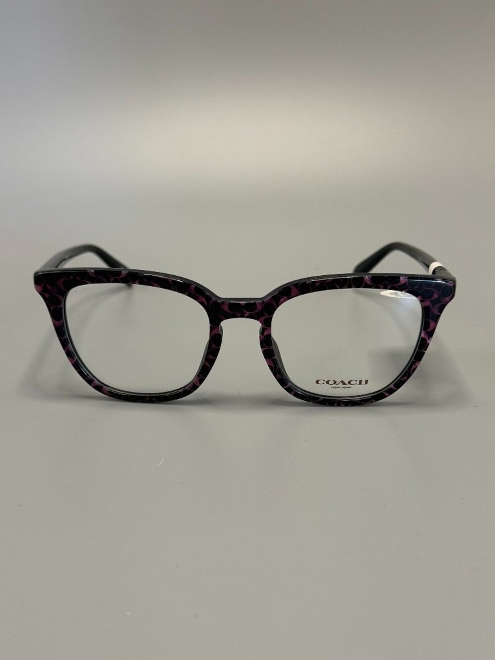 Coach HC6233 Eyeglass Frames Purple Black 57-16-140 New Demo